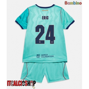 Barcelona Eric Garcia #24 Terza Maglia Bambino 2026-27 Manica Corta (+ Pantaloni corti)